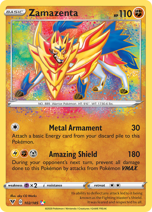 Zamazenta - 102/185 - Vivid Voltage