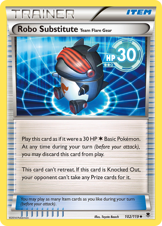 Robo Substitute Team Flare Gear - 102/119 - Phantom Forces