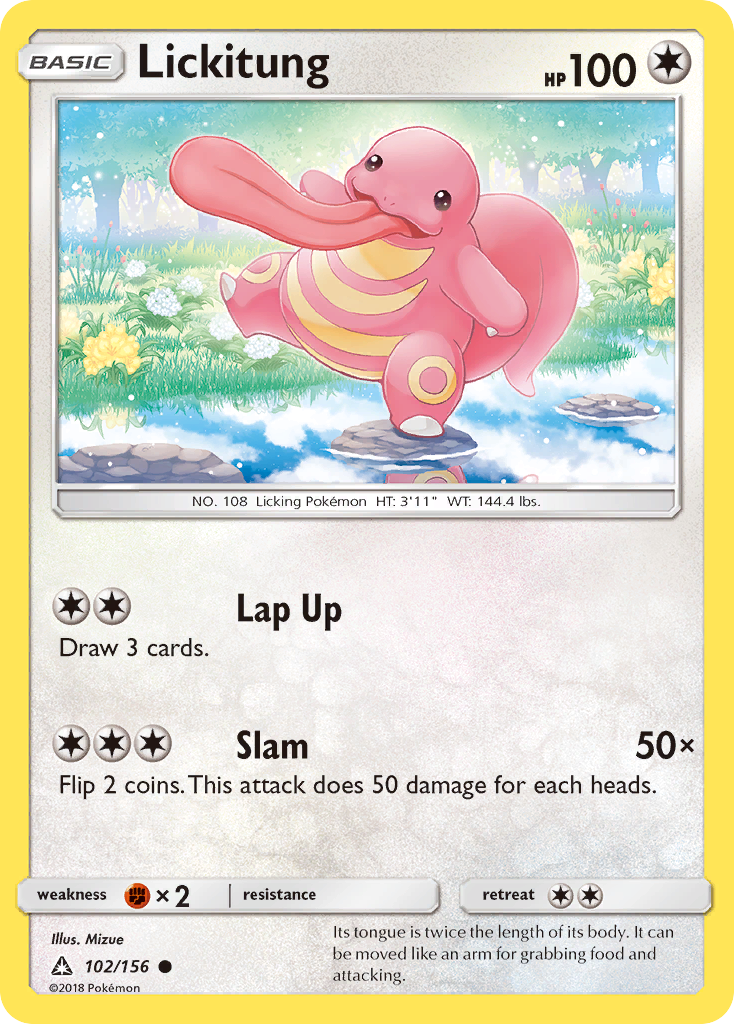 Lickitung - 102/156 - Ultra Prism