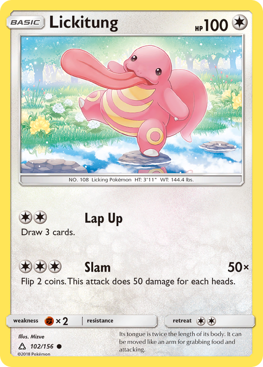 Lickitung - 102/156 - Ultra Prism