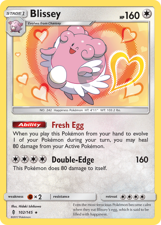 Blissey - 102/145 - Guardians Rising