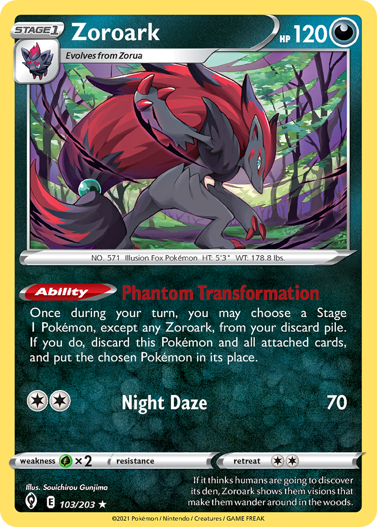 Zoroark - 103/203 - Evolving Skies