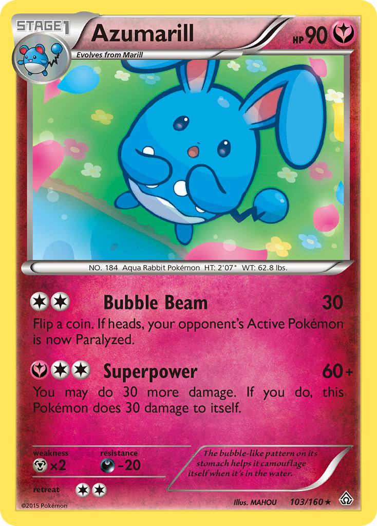 Azumarill - 103/160 - Primal Clash