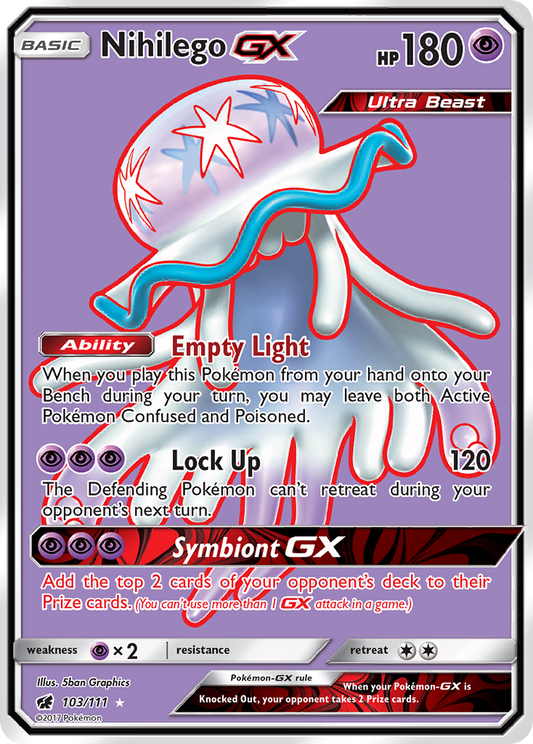 Nihilego-GX - 103/111 - Crimson Invasion