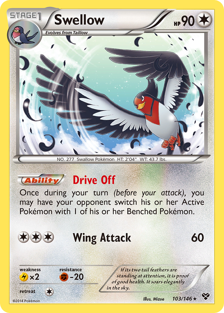 Swellow - 103/146 - XY