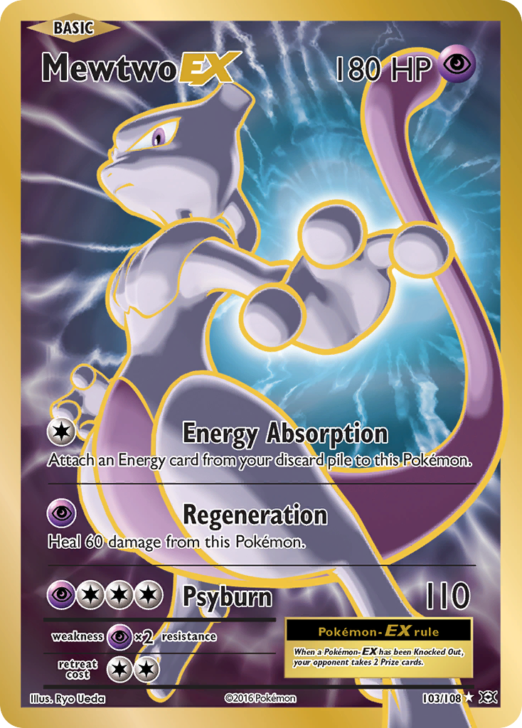 Mewtwo-EX - 103/108 - Evolutions