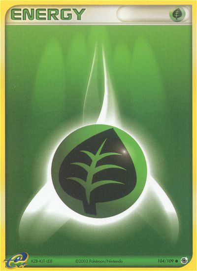 Grass Energy - 104/109 - Ruby & Sapphire