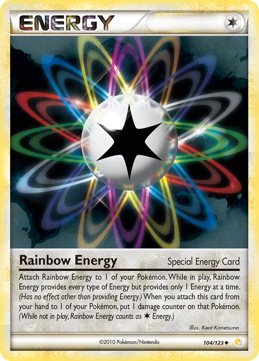 Rainbow Energy - 104/123 - HeartGold & SoulSilver