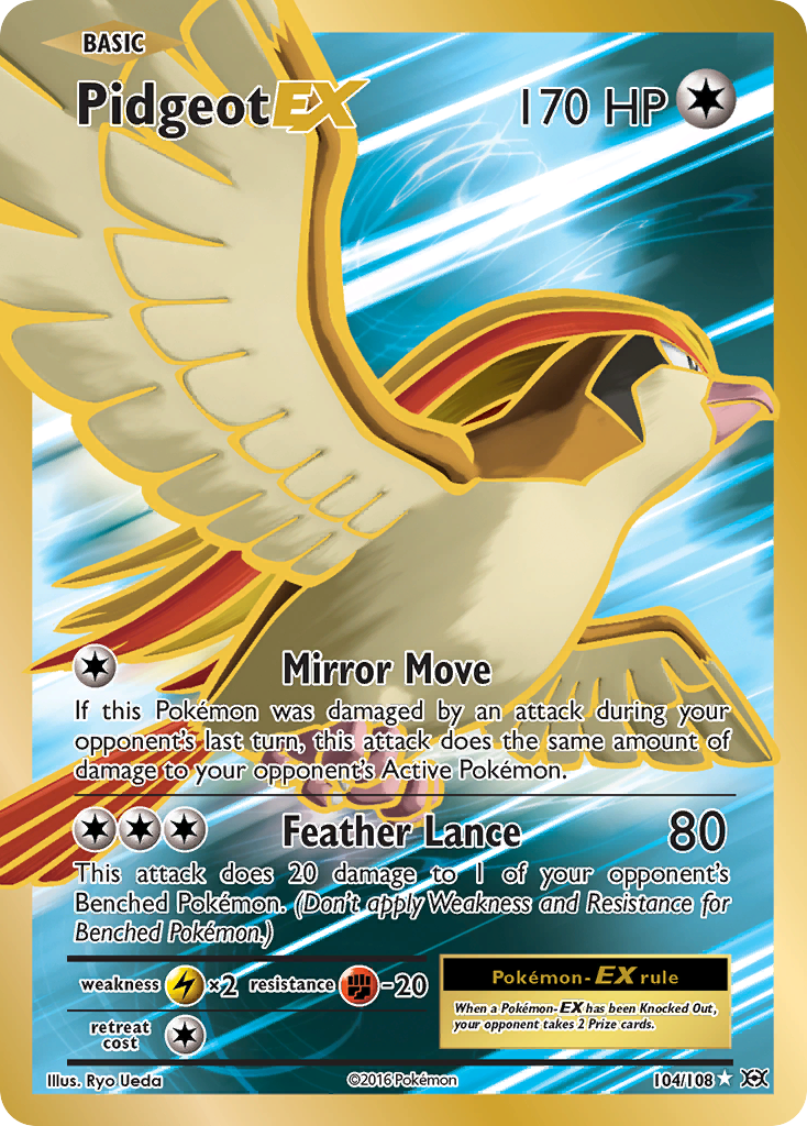 Pidgeot-EX - 104/108 - Evolutions