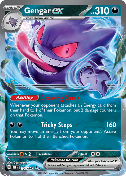 Gengar ex - 104/162 - Temporal Forces