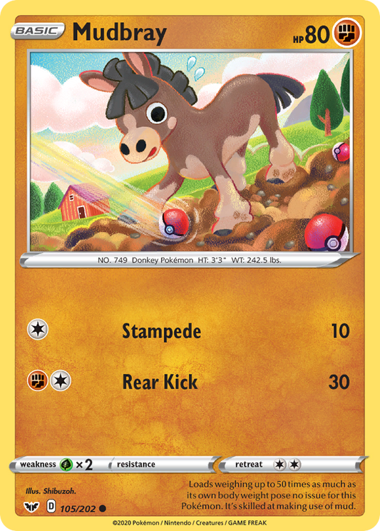 Mudbray - 105/202 - Sword & Shield