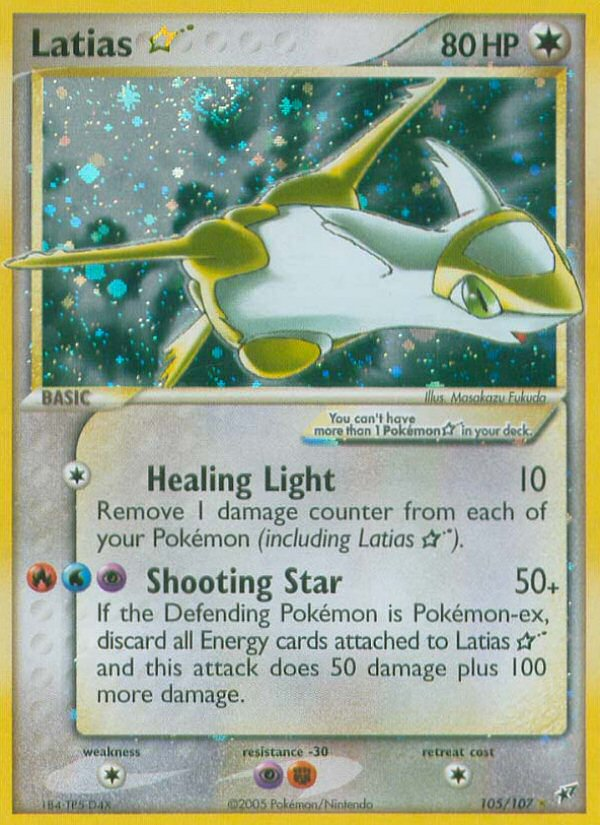 Latias ★ - 105/107 - Deoxys