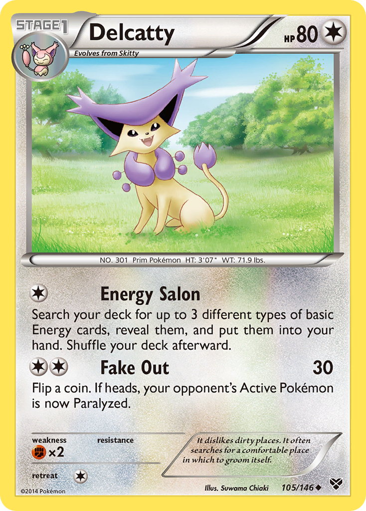 Delcatty - 105/146 - XY