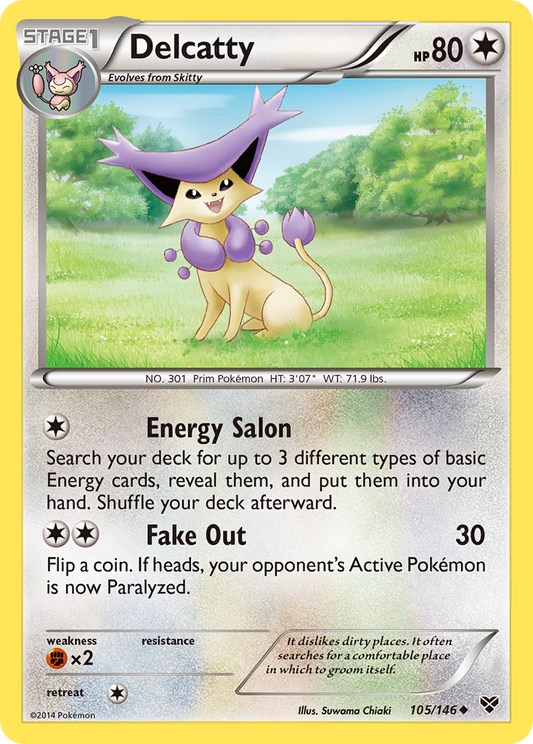 Delcatty - 105/146 - XY