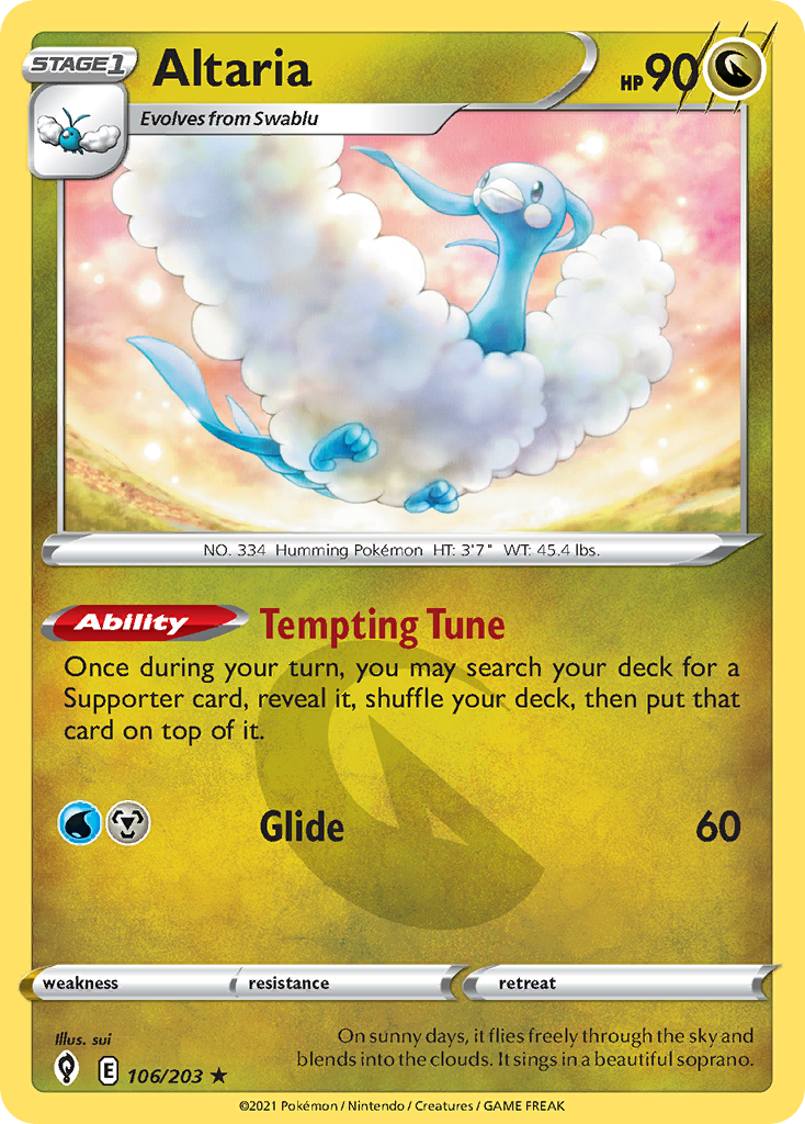 Altaria - 106/203 - Evolving Skies