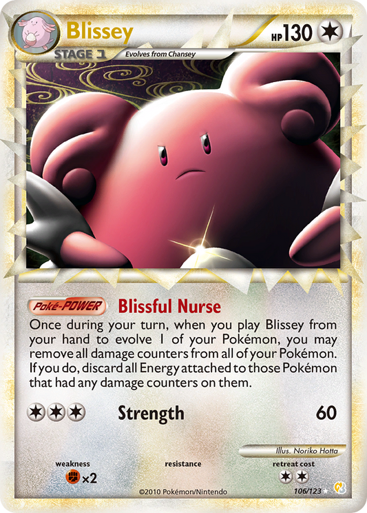 Blissey - 106/123 - HeartGold & SoulSilver