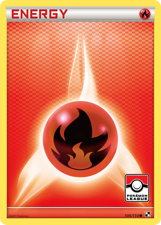 Fire Energy - 106/114 - Black & White