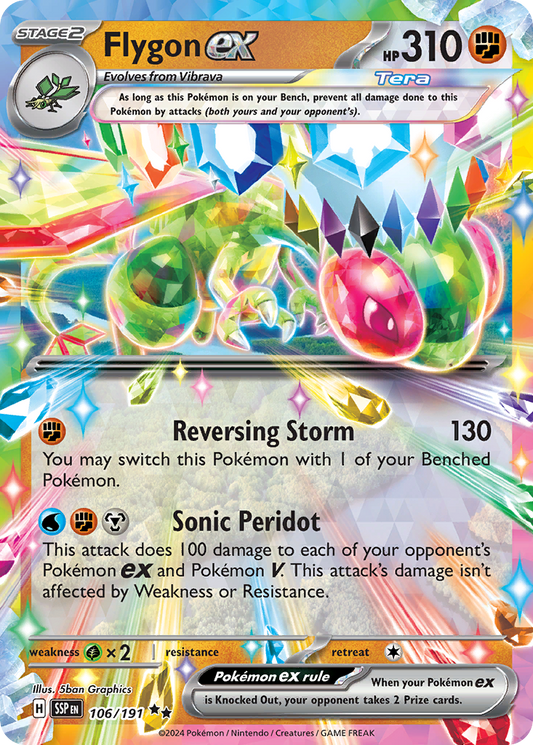 Flygon ex - 106/191 - Surging Sparks