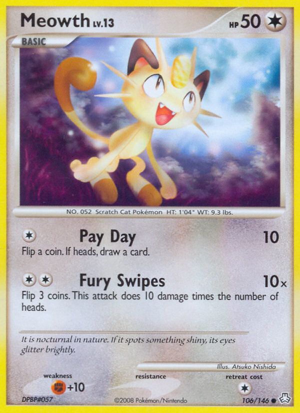 Meowth - 106/146 - Legends Awakened