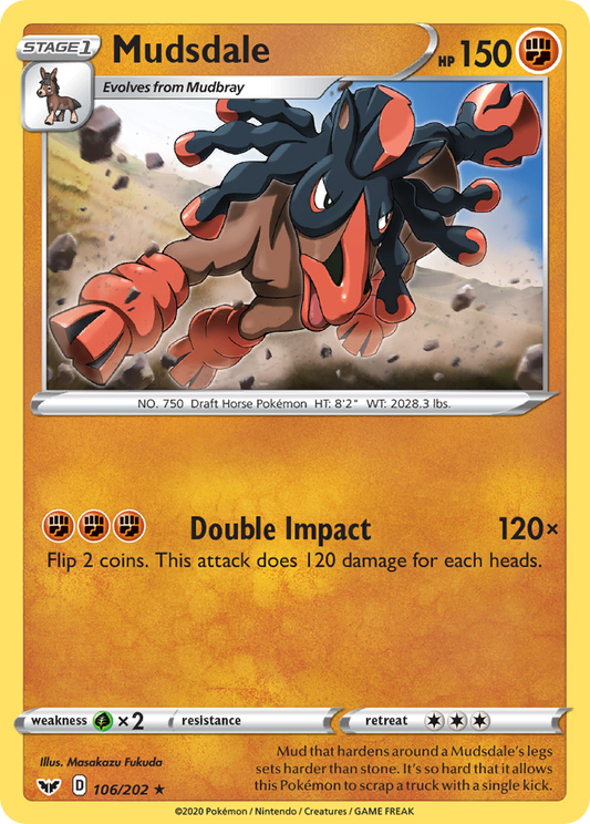 Mudsdale - 106/202 - Sword & Shield