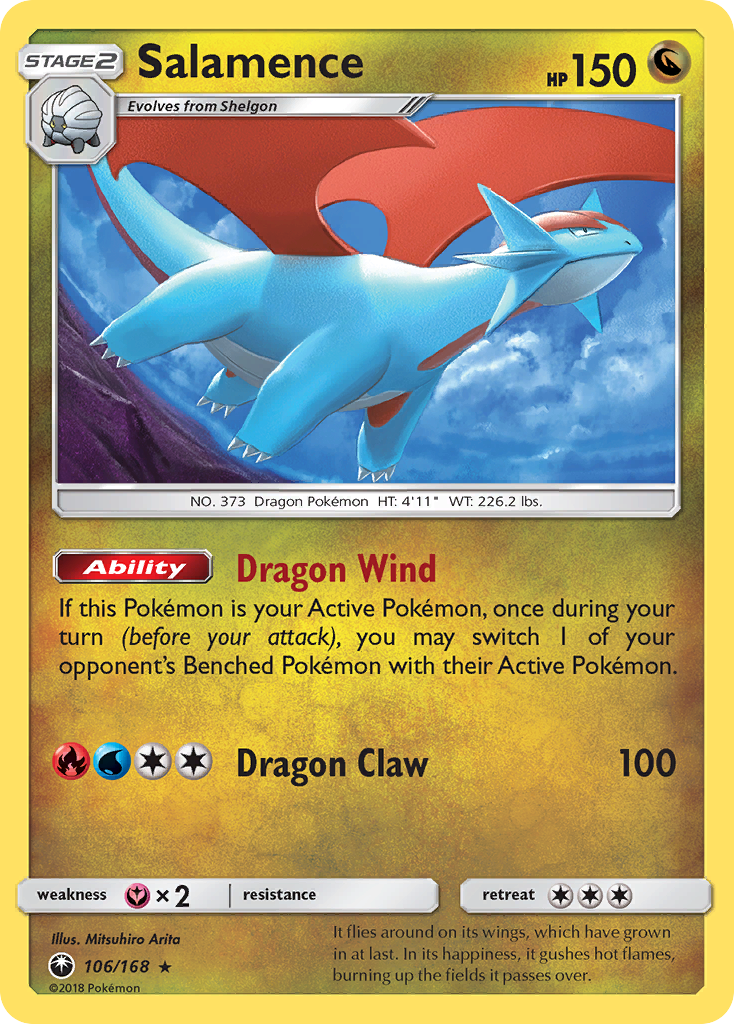 Salamence - 106/168 - Celestial Storm