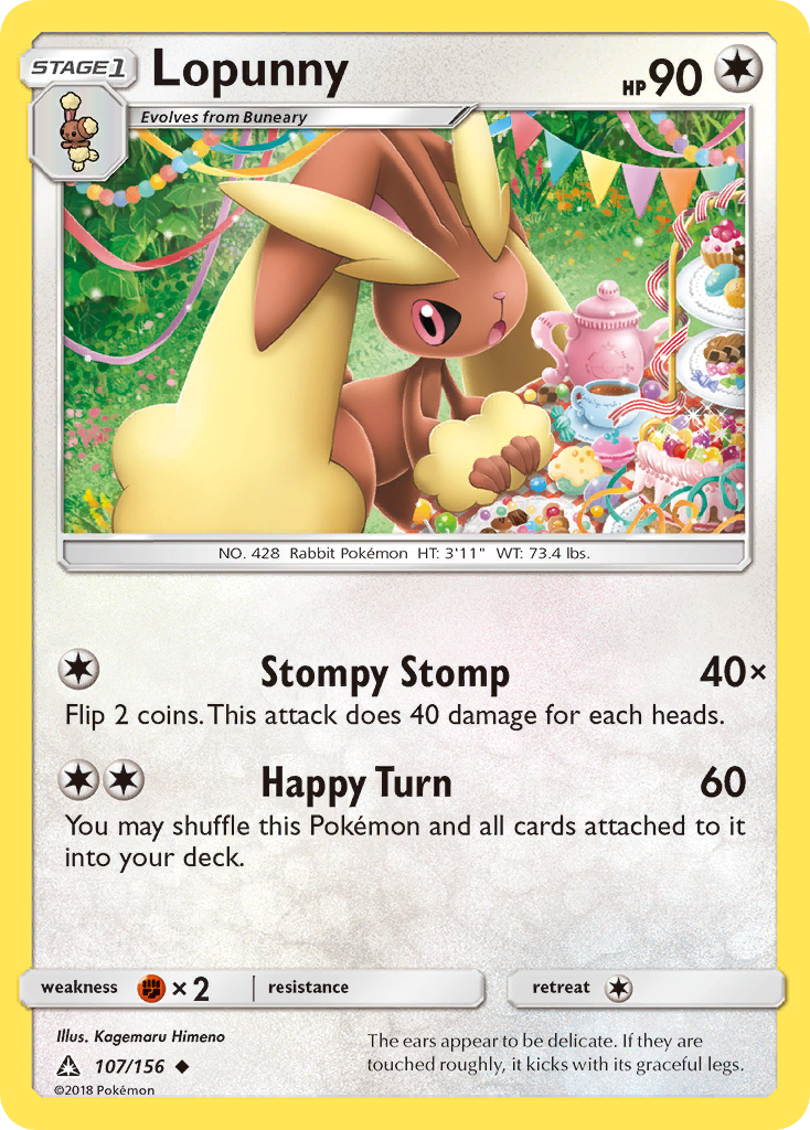 Lopunny - 107/156 - Ultra Prism