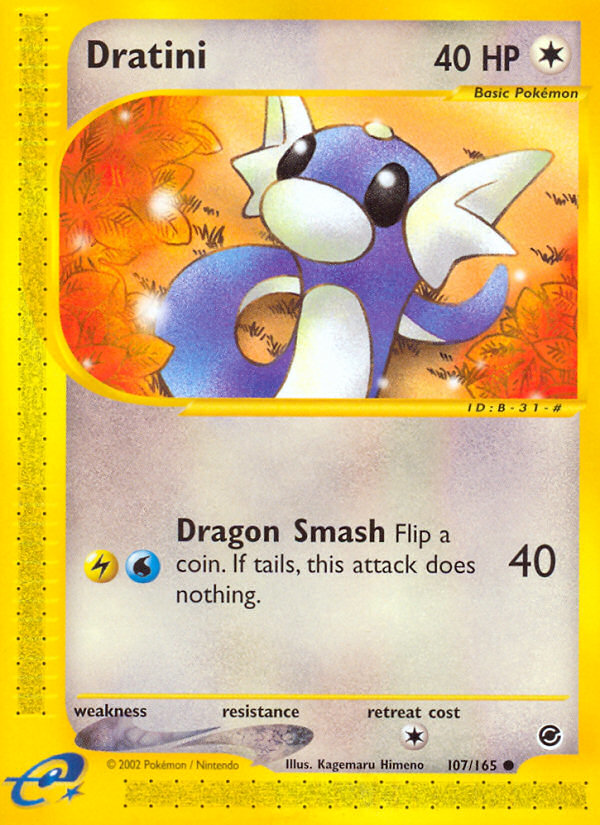 Dratini - 107/165 - Expedition Base Set