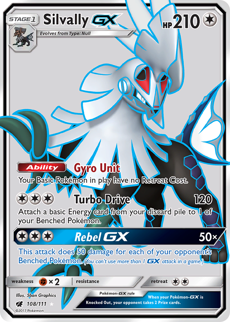 Silvally-GX - 108/111 - Crimson Invasion