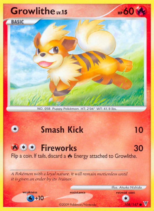 Growlithe - 108/147 - Supreme Victors