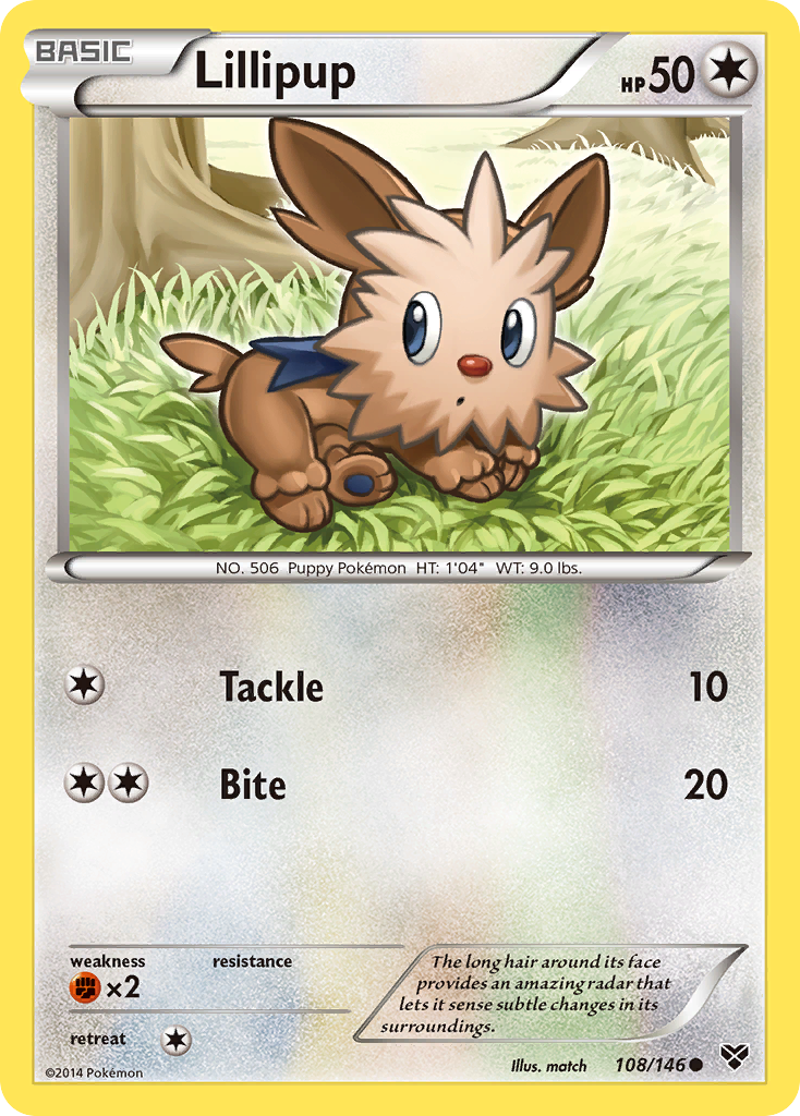 Lillipup - 108/146 - XY