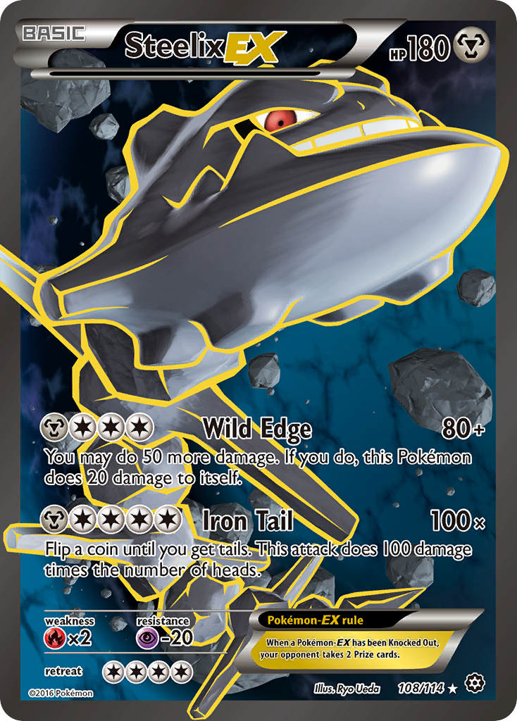 Steelix-EX - 108/114 - Steam Siege