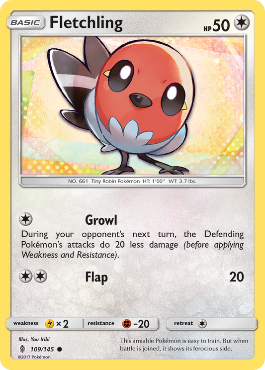 Fletchling - 109/145 - Guardians Rising