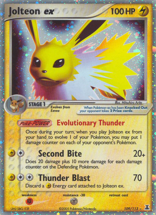 Jolteon ex - 109/113 - Delta Species