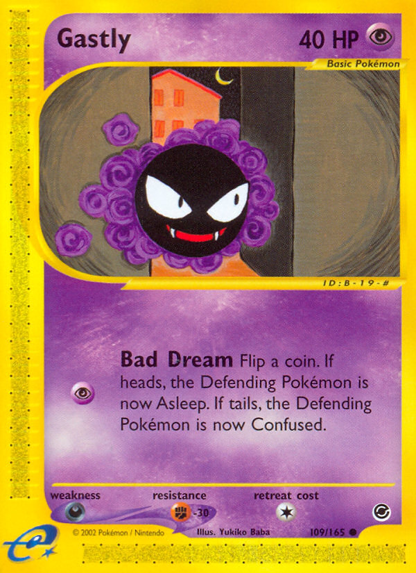 Gastly - 109/165 - Expedition Base Set