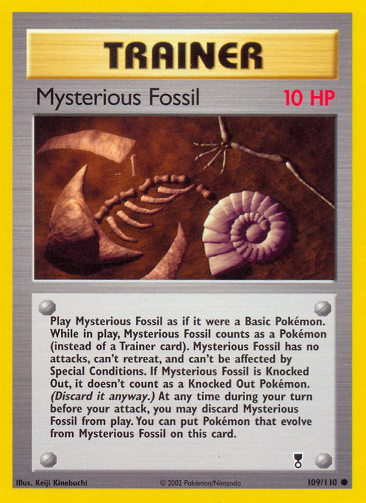 Mysterious Fossil - 109/110 - Legendary Collection