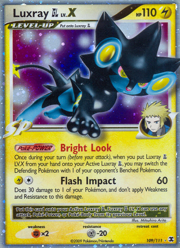 Luxray GL LV.X - 109/111 - Rising Rivals