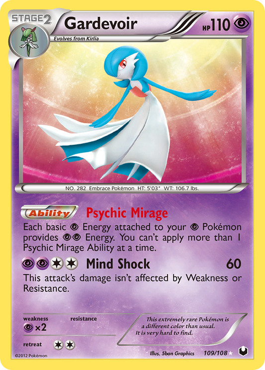 Gardevoir - 109/108 - Dark Explorers