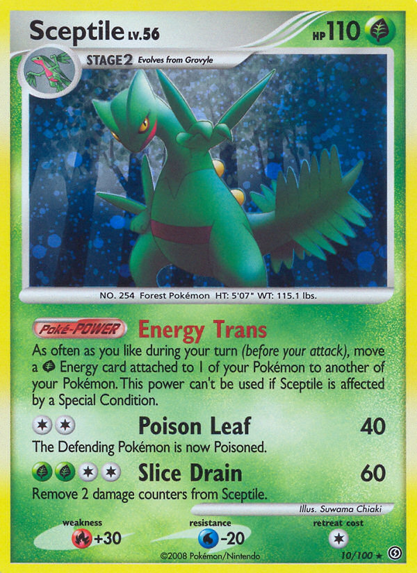 Sceptile - 010/100 - Stormfront