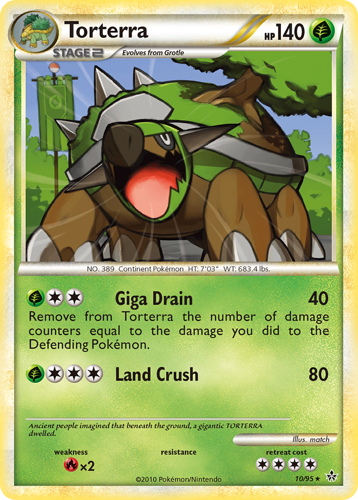 Torterra - 10/95 - HS—Unleashed