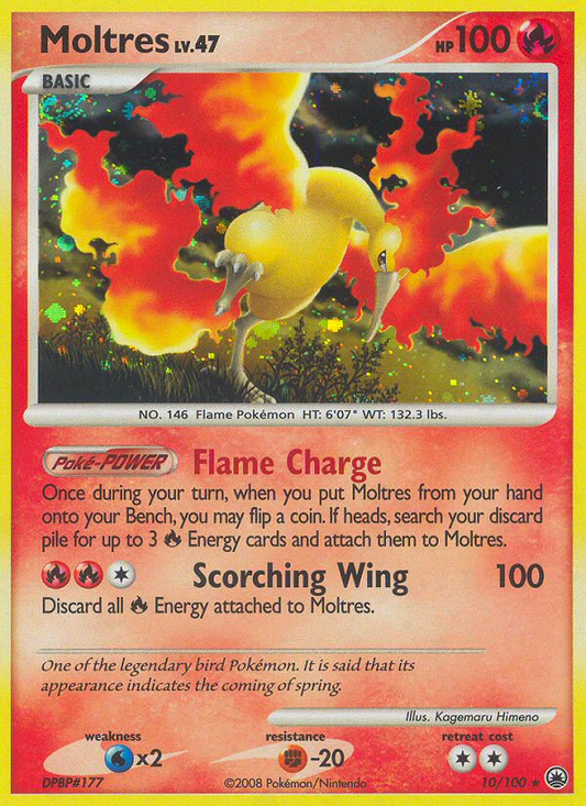 Moltres - 010/100 - Majestic Dawn