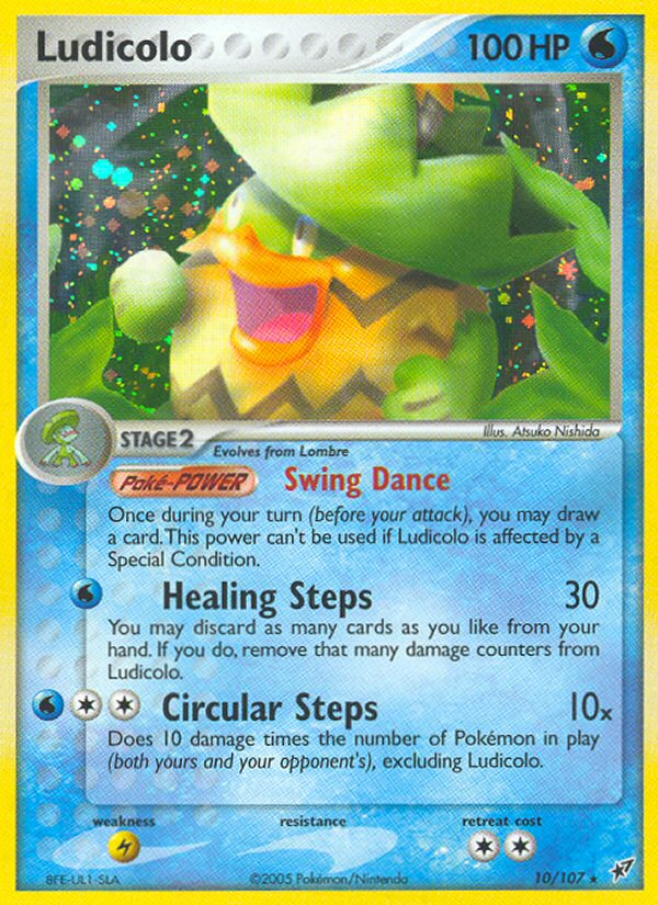 Ludicolo - 010/107 - Deoxys