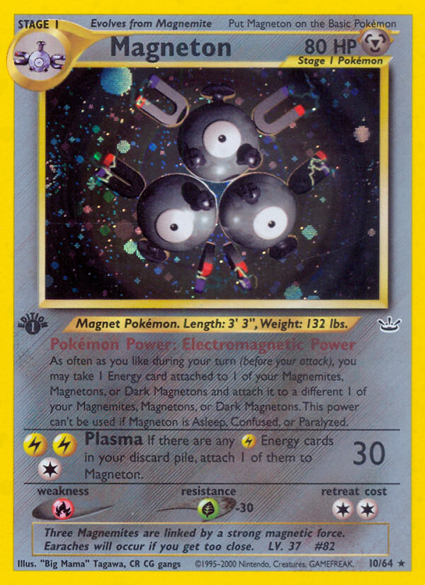 Magneton - 10/64 - Neo Revelation