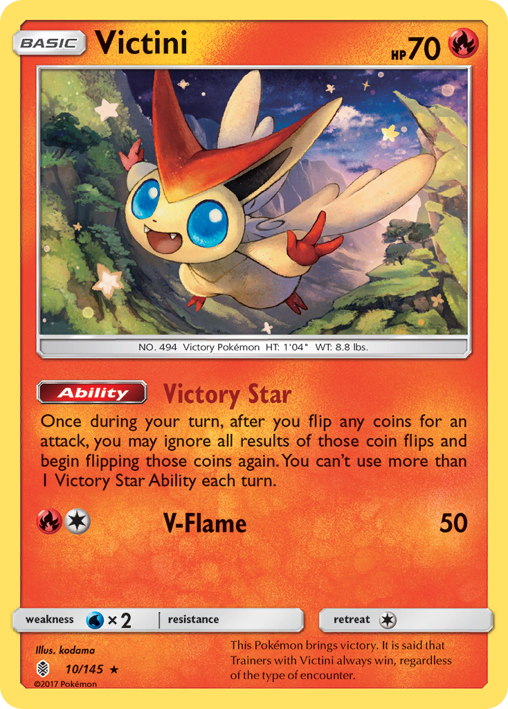 Victini - 010/145 - Guardians Rising