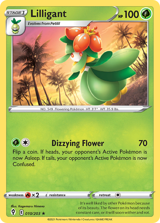 Lilligant - 010/203 - Evolving Skies