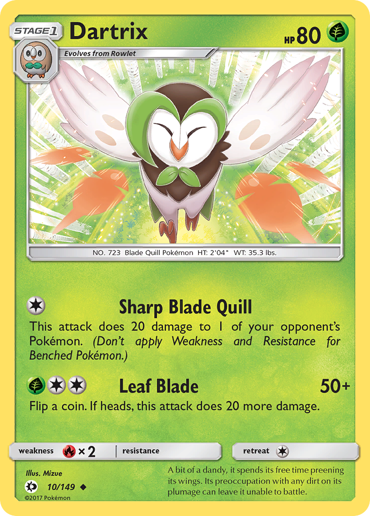 Dartrix - 010/149 - Sun & Moon