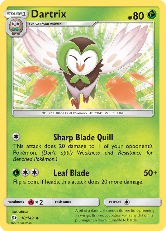 Dartrix - 010/149 - Sun & Moon