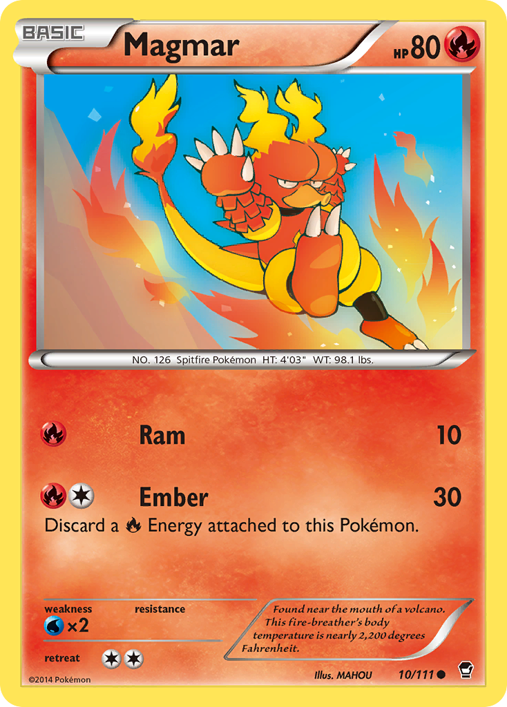 Magmar - 010/111 - Furious Fists