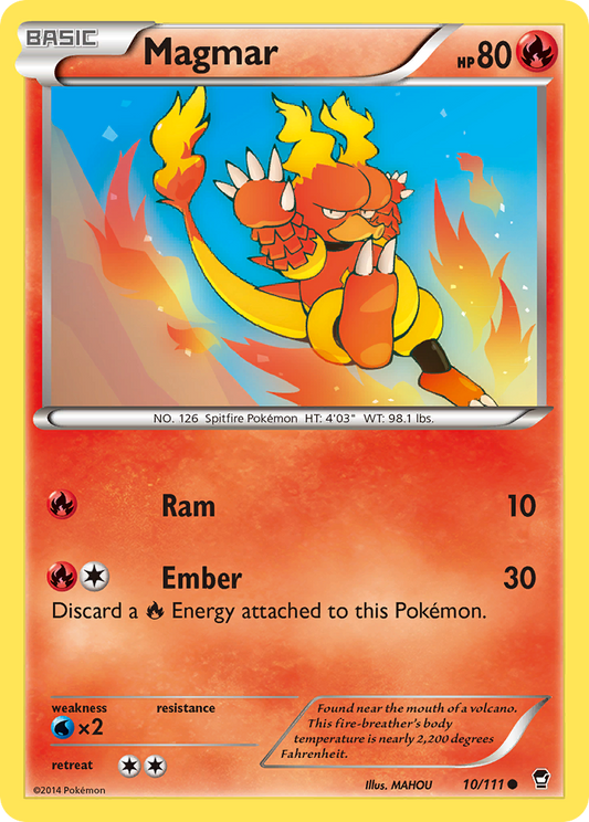 Magmar - 010/111 - Furious Fists