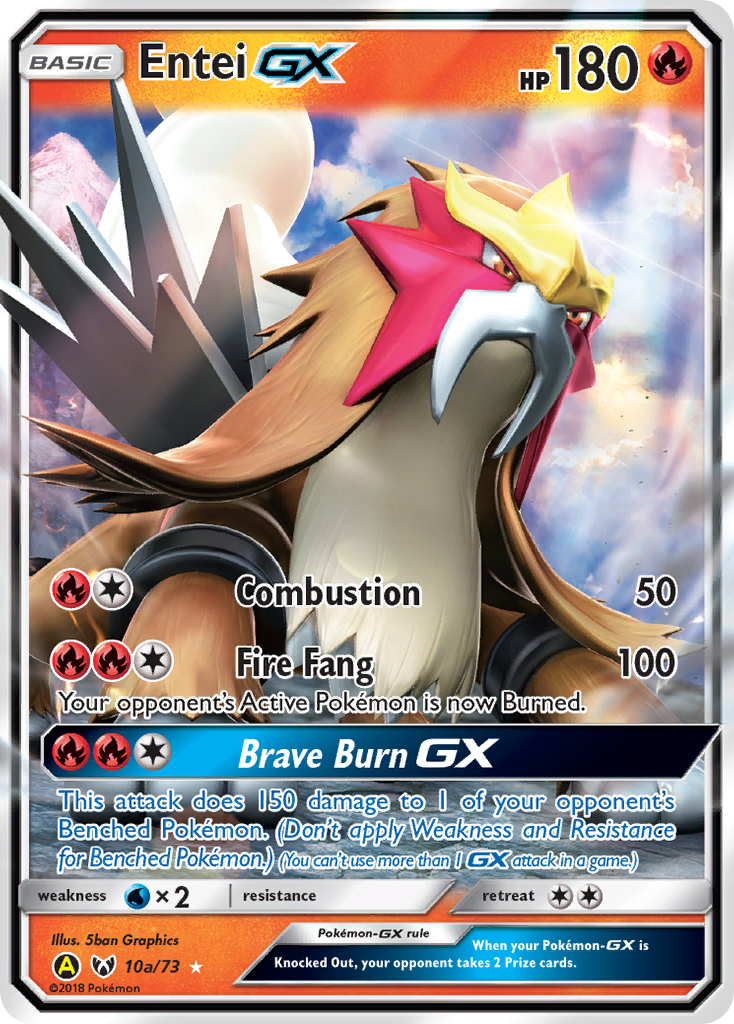 Entei-GX - 10a - Shining Legends