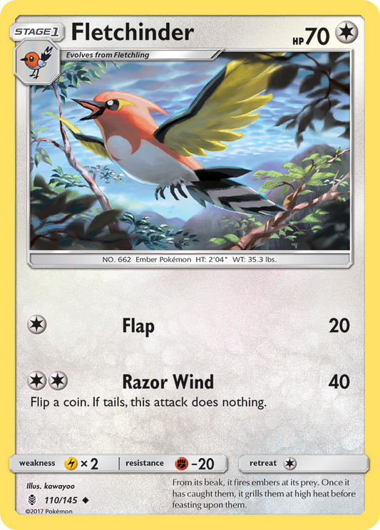 Fletchinder - 110/145 - Guardians Rising